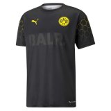 20/21 Borussia Dortmund x BALR Signature Black Men Soccer Traning Jersey