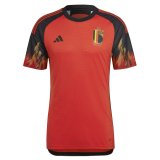 (Player Version) 2022 Belgium Home Soccer Jersey Mens