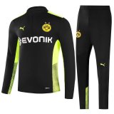 21/22 Borussia Dortmund Black Soccer Training Suit Mens