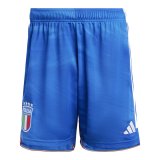 2023 Italy Home Soccer Shorts Mens