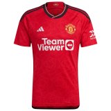23/24 Manchester United Home Soccer Jersey Mens