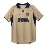 (Retro) 2001/2002 Arsenal Away Soccer Jersey Mens