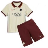 20/21 AS Roma Away Kids Soccer Kit(Jersey+Short)