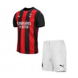 20/21 AC Milan Home Kids Soccer Kit (Jersey + Short)