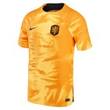 (Player Version) 2022 Netherlands Home Soccer Jersey Mens