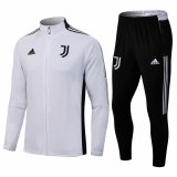 21/22 Juventus White Soccer Training Suit (Jacket + Pants) Mens