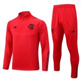23/24 Flamengo Red Soccer Training Suit Mens
