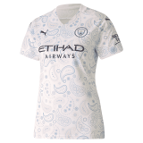 20/21 Manchester City Third White Womens Soccer Jersey