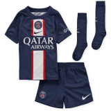 22/23 PSG Home Soccer Jersey + Short + Socks Kids