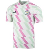 (Pre-Match) 23/24 Manchester City White Soccer Training Jersey Mens