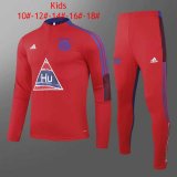 2020-21 Bayern Munich x Human Race Red Kids Soccer Training Suit