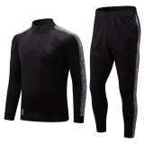 22/23 Manchester United Black Soccer Training Suit Mens