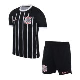 23/24 Corinthians Away Soccer Jersey + Shorts Kids