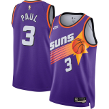 (Chris Paul #3) 22/23 Phoenix Suns Purple Swingman Jersey - Classic Mens