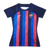 22/23 Barcelona Home Soccer Jersey Womens
