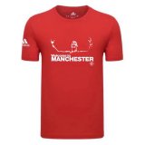 2021 Welcome to Manchester United Ronaldo Red T-Shirt Mens