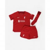 22/23 Liverpool Home Soccer Jersey + Short + Socks Kids