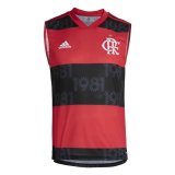 21/22 Flamengo Home Soccer Singlet Jersey Man