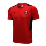 21/22 AC Milan Red Soccer Training Jersey Mens