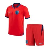 2022 England Away Soccer Jersey + Shorts Kids