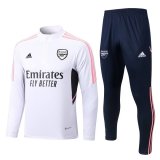 22-23 Arsenal White Soccer Training Suit Mens