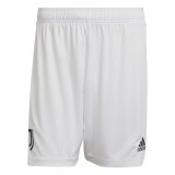 21/22 Juventus Home White Soccer Shorts Mens