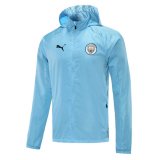 20/21 Manchester City Light Blue All Weather Windrunner Soccer Jacket Man