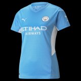 21/22 Manchester City Home Womens Soccer Jersey