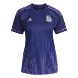 2022 Argentina Away Soccer Jersey Womens