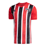 20/21 Sao Paulo Away Red&Black Man Soccer Jersey