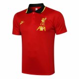 21/22 Liverpool Red Soccer Polo Jersey Man