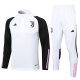 23/24 Juventus White Soccer Training Suit Mens
