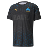 20/21 Marseille X BALR Signature Black Man Soccer Jersey