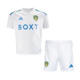 23/24 Leeds United Home Soccer Jersey + Shorts Kids