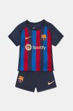 22/23 Barcelona Home Soccer Jersey + Shorts Kids