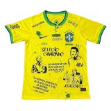 (Special Version) 2022 Brazil World Cup Legends Home Soccer Jersey Mens