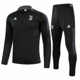 21/22 Juventus Black Soccer Training Suit Mens