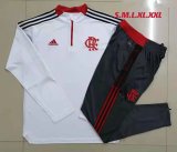 21/22 Flamengo White Soccer Training Suit Mens