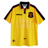 1998 World Cup Scotland Away Yellow Retro Man Soccer Jersey