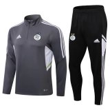 22/23 Algeria Teamgeist Grey Soccer Training Suit Mens