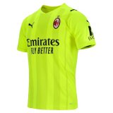 21/22 AC Milan Home Goalkeeper Short Sleeve Mens Soccer Jersey