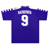 (Retro BATISTUTA #9) 1998/99 Fiorentina Home Soccer Jersey Mens
