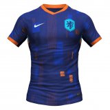 (Player Version) 2024 Netherlands Away Soccer Jersey Mens