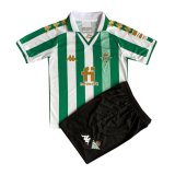 22/23 Real Betis Copa Champions Home Soccer Jersey + Shorts Kids