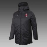 2020-21 AC Milan Black Man Soccer Winter Jacket