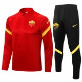 21/22 Roma Red Soccer Training Suit Mens