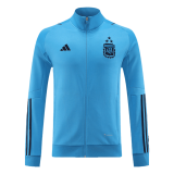 22/23 Argentina 3 Stars Blue Soccer Jacket Mens