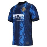 (Player Version) 21/22 Inter Milan Home Mens Soccer Jersey