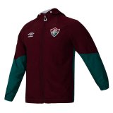 23/24 Fluminense Wine All Weather Windrunner Soccer Jacket Mens