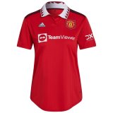 22-23 Manchester United Home Soccer Jersey Womens